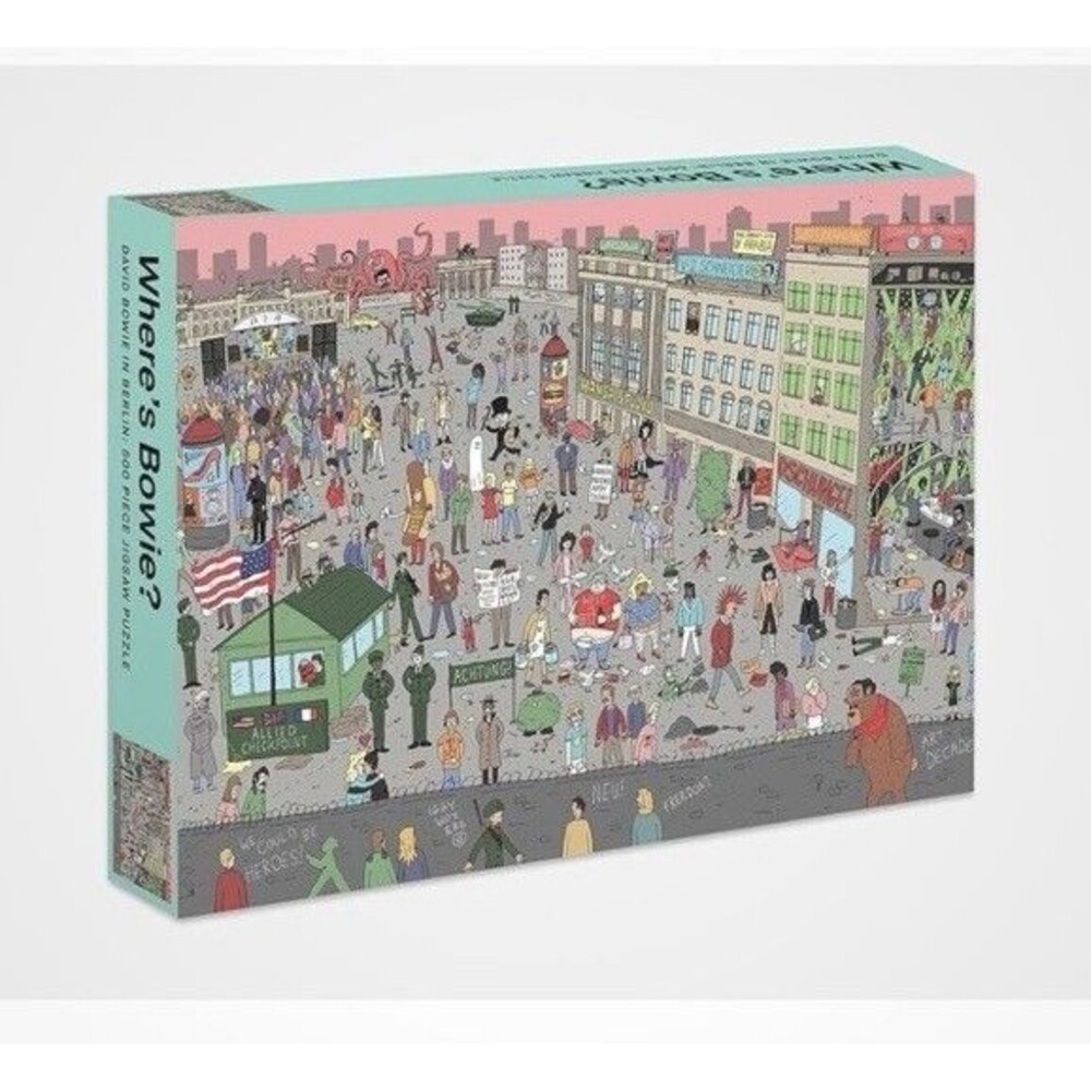 "WHERE'S BOWIE? DAVID BOWIE IN BERLIN" 500 PIECE PUZZLE COMPLETE